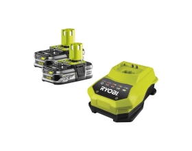 Набор Ryobi ONE+ RBC18LL15 5133001914 аккумулятор (18 В; 1.5 А*ч; Li-Ion) 2 шт. и зарядное устройство