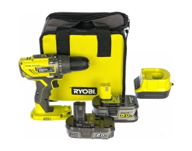 Компактная дрель-шуруповерт Ryobi ONE+ R18DD3-252S 5133003353