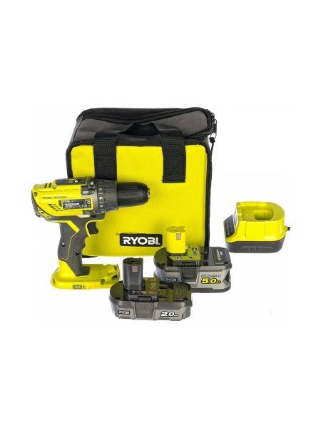 Компактная дрель-шуруповерт Ryobi ONE+ R18DD3-252S 5133003353