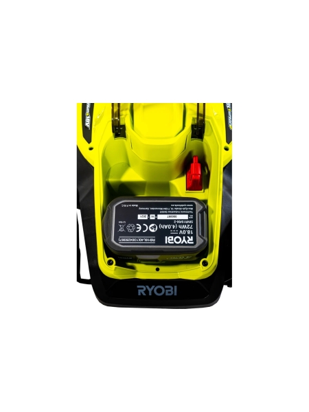 Газонокосилка Ryobi ONE+ 33cm; 1x аккумулятор 4.0Aч RLM18X33B40 5133004306