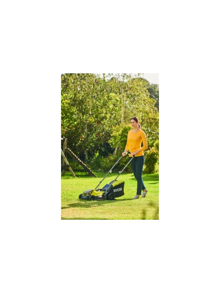 Газонокосилка Ryobi ONE+ 33cm; 1x аккумулятор 4.0Aч RLM18X33B40 5133004306