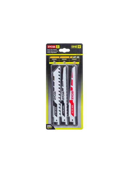 Набор полотен для сабельной пилы 3 шт Ryobi 5132002813