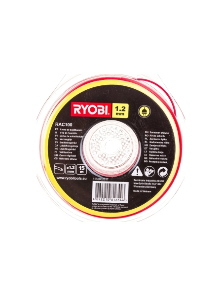 Леска (1.2 мм; 15 м; круглая) RAC100 Ryobi 5132002637