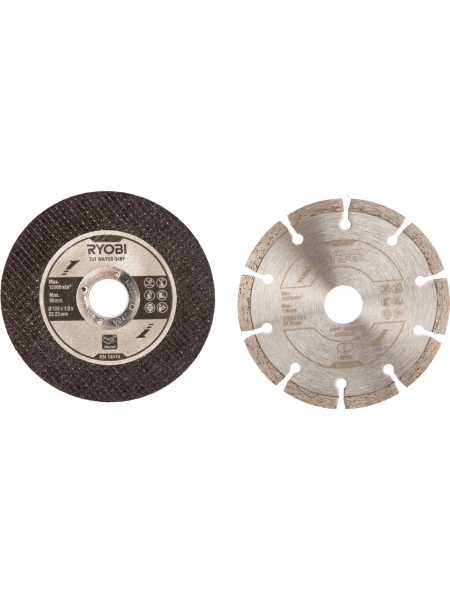 Набор дисков для УШМ (125х22.2 мм) Ryobi RAK6AGD125 5132003149