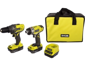 Набор инструмента Ryobi ONE+ R18DDID-220S 5133003577
