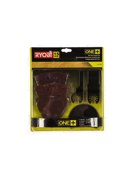 Набор насадок RAK15MT для МФИ (15 шт.) Ryobi 5132002809