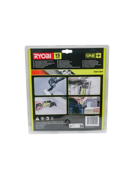 Набор насадок RAK15MT для МФИ (15 шт.) Ryobi 5132002809