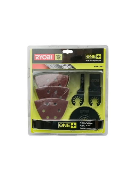 Набор насадок RAK15MT для МФИ (15 шт.) Ryobi 5132002809
