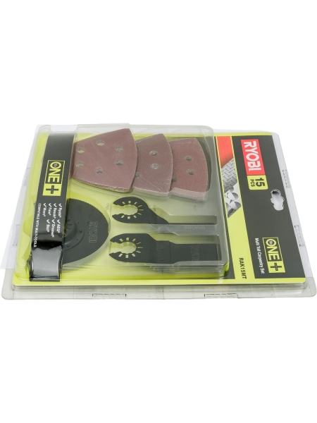 Набор насадок RAK15MT для МФИ (15 шт.) Ryobi 5132002809