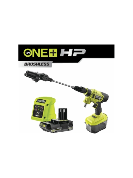 Бесщеточный моечный пистолет Ryobi ONE+ 18В RY18PWX41A-125 5133005545