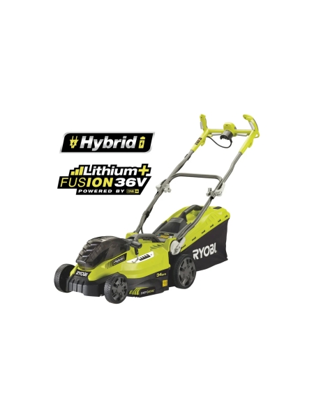Газонокосилка Ryobi 18В ONE+ RLM18C34H25 5133002367