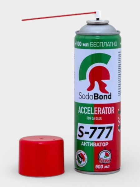 Активатор для всех видов цианокрилатного клея  SodoBond S-777  500 мл