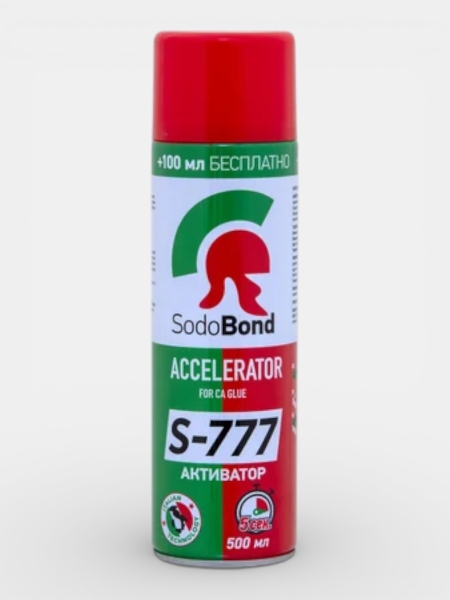 Активатор для всех видов цианокрилатного клея  SodoBond S-777  500 мл