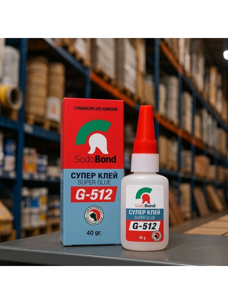 Цианоакрилатный клей SodoBond G-512 40 мл