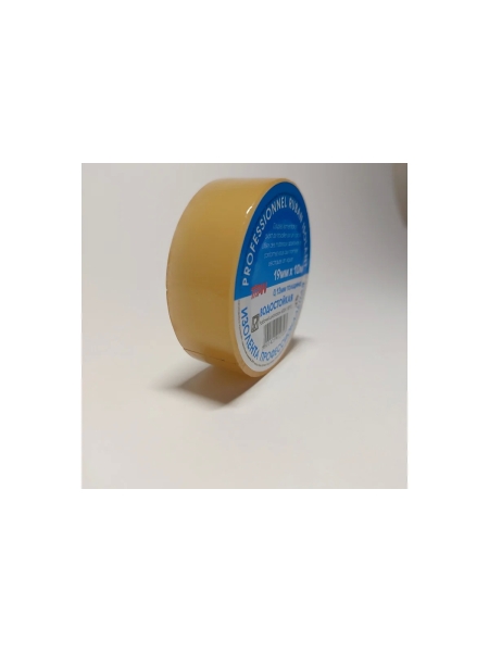 Изолента Terminator Titan 1910 прозрачная, ПВХ, водостойкая, без логотипа/торговой марки, 0.13 мм, 19 мм, 10 м 2000249