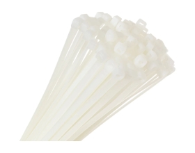 Стяжка для кабеля Terminator 290x4.8 белая, 100 шт. Cobra/Italy 9100201