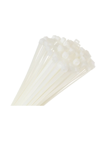 Стяжка для кабеля Terminator 290x4.8 белая, 100 шт. Cobra/Italy 9100201