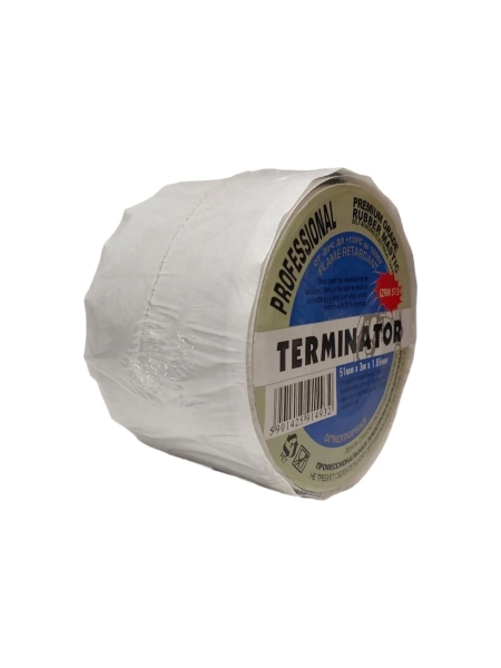 Резиново-мастичная самовулканизирующаяся лента Terminator Izrm 513, 51мм х 3м, толщина 1,65мм 2000831