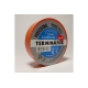 Изолента Terminator Iu1k оранжевая, ПВХ, огнеупорная, всепогодная, 0.18 мм, 19 мм, 20 м 2000823