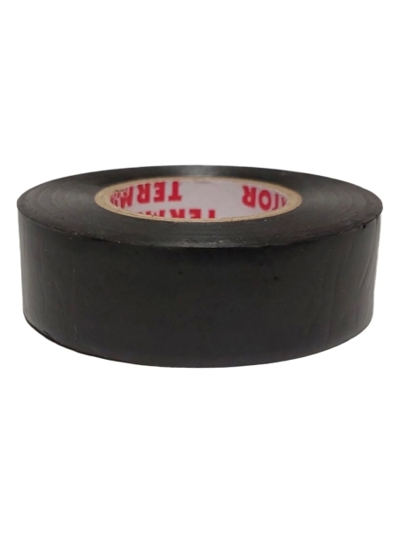 Изолента Terminator Iz 1918fr черная, ПВХ, огнеупорная, 0.13 мм, 19 мм, 18.3 м 2000418