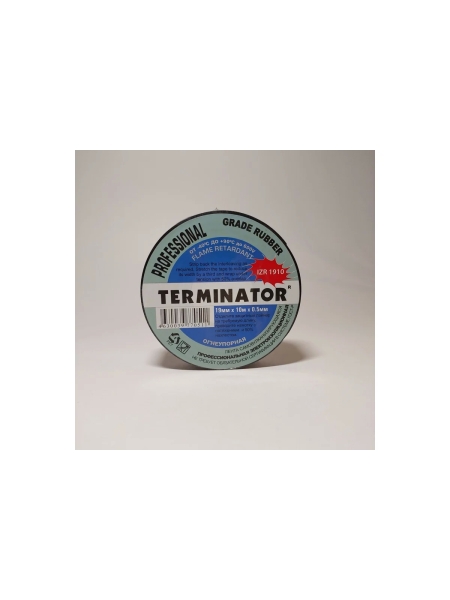 Резиновая самовулканизирующаяся лента Terminator Izr 1910, 19мм х 10м, толщина 0,12мм 2000486