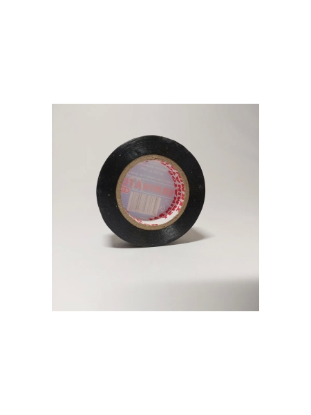 Изолента Terminator Iz 1510fr черная, ПВХ, огнеупорная, 0.13 мм, 15 мм, 10 м 7000001