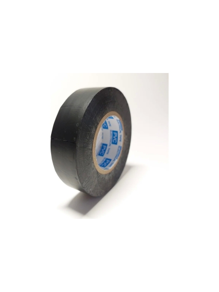 Изолента Terminator Titan 1920 черная, ПВХ, огнеупорная, без логотипа/торговой марки, 0.13 мм, 19 мм, 20 м 2000384