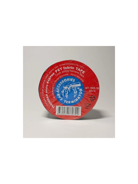 Тканевая подкапотная изолента Terminator Izt 1925-19 fabric, 19мм х 25м, толщина 0,19мм 2000391