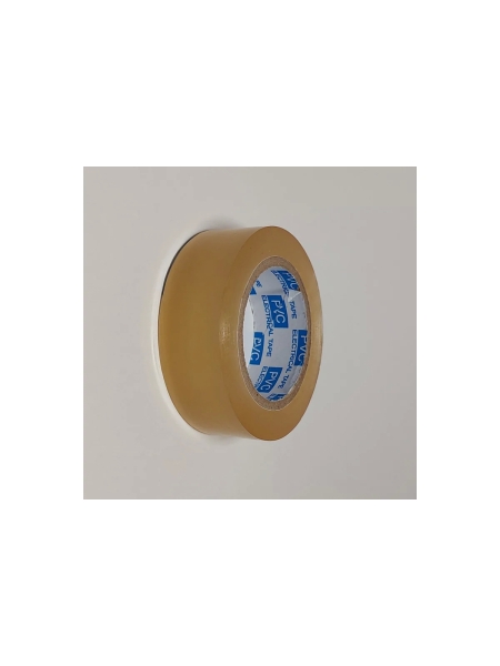 Изолента Terminator Titan 1910 прозрачная, ПВХ, водостойкая, без логотипа/торговой марки, 0.13 мм, 19 мм, 10 м 2000249