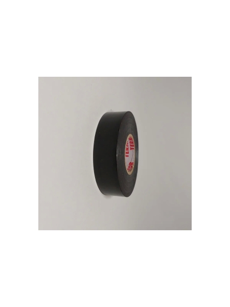 Изолента Terminator Ic6p черная, ПВХ, супер премиум класса, огнеупорная, самозатухающая, всепогодная, 0.18 мм, 19 мм, 20 м 2000326