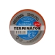 Изолента Terminator Iu1k оранжевая, ПВХ, огнеупорная, всепогодная, 0.18 мм, 19 мм, 20 м 2000823