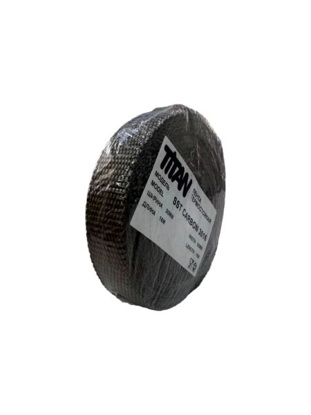 Термолента Terminator Titan SST Carbon 3016, 30ммх16м, углеродистое стекловолокно, карбон 2001999