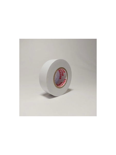 Изолента Terminator Iz 1918w белая, ПВХ, 0.13 мм, 19 мм, 18.3 м 2000417