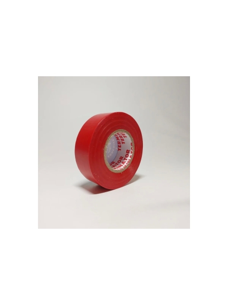 Изолента Terminator Iz 1918r красная, ПВХ, 0.13 мм, 19 мм, 18.3 м 2000413