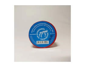 Изолента Terminator Iz 1510r красная, ПВХ, 0.13 мм, 15 мм, 10 м 2000424