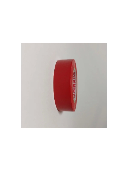 Изолента Terminator Iz 1510r красная, ПВХ, 0.13 мм, 15 мм, 10 м 2000424