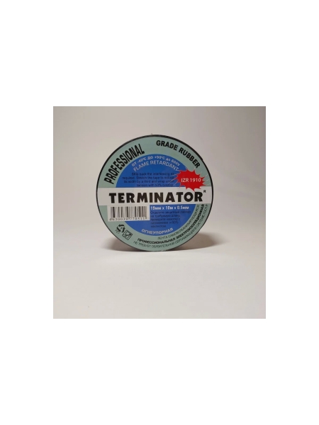 Резиновая самовулканизирующаяся лента Terminator Izr 1910, 19мм х 10м, толщина 0,12мм 2000486