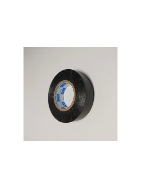 Изолента Terminator Titan 1920 черная, ПВХ, огнеупорная, без логотипа/торговой марки, 0.13 мм, 19 мм, 20 м 2000384