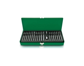 Набор бит 40 предметов Torx, Spline, Hex, с адаптерами 3/8" и 1/2" TOPTUL GAAD4002