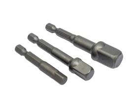 Набор адаптеров для торцевых головок 3 шт, 1/4", 3/8", 1/2" TOPTUL GAAR0301