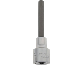 Головка торцевая с шестигранной вставкой HEX 8 мм, L=100 мм, 1/2"DR TOPTUL BCEA1608