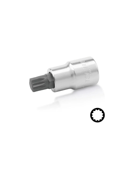 Головка с насадкой SPLINE M10, 3/8" DR TOPTUL BCHA1210