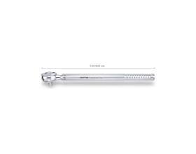 Телескопическая трещотка TOPTUL 1", 43 зуба, 500-800 мм CHES3208