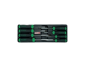 Набор отверток TOPTUL TORX T9-T40 с отверстием 8 предметов, в ложементе GAAT0807