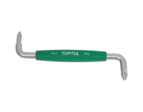 Двухсторонняя отвертка TOPTUL крест PH1xPH2 FBKA0102