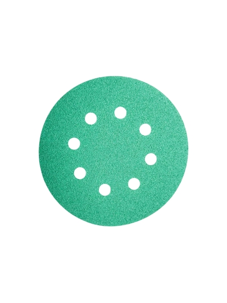 Диск самозацепляющийся пленочный Tsunami 125 мм, P1000, с отверстиями DA61B0001251000