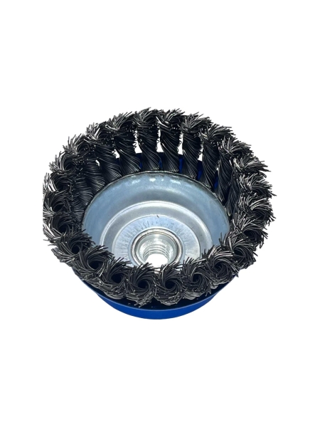 Щетка чашка Tsunami 65 мм, M14, проволока крученая стальная T61100650102012