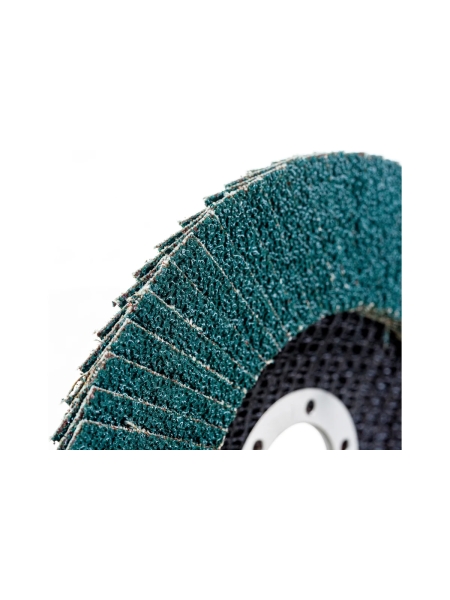 Круг лепестковый циркониевый по металлу и нержавеющей стали (125х22 мм, ZK40, 38А) Tsunami КЛТ1 D9610000ZK12540