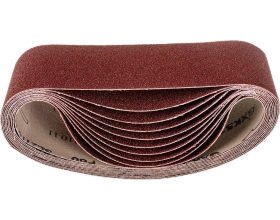 Шлифовальные ленты ЛБ 75х533 мм, А80, 14А, 10 шт. Tsunami D76107553314080