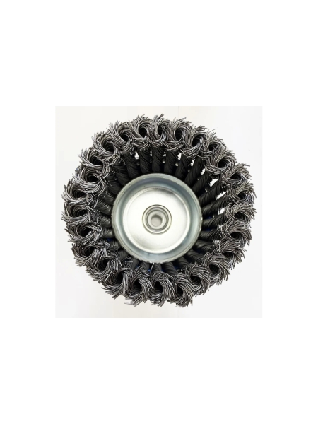 Щетка чашка Tsunami 100 мм, M14, проволока крученая стальная T61101000102012